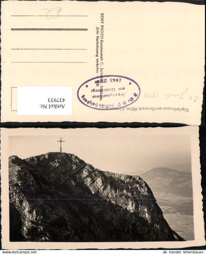 437933,Gipfelkreuz am Geiereck Untersberg b. Grödig