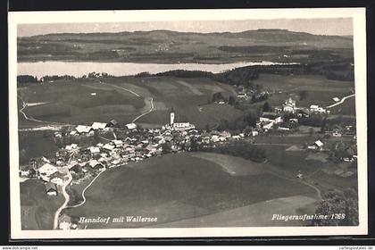 AK Henndorf am Wallersee, Fliegeraufnahme