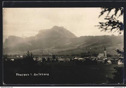 AK Thalgau b. Salzburg, Teilansicht mit Kirche