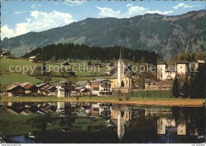 Goldegg mit Bahnstation Schwarzach