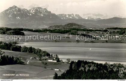 Henndorf Wallersee Am Wallersee Fliegeraufnahme