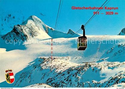 Kaprun Pinzgau-Pongau Salzburg AT Gletscherbahnen Kaprun Luftseilbahn m. Kitzste