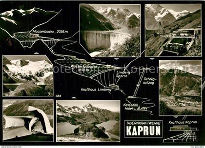 Kaprun Pinzgau-Pongau Salzburg AT Tauernkraftwerke Staumauer Krafthaus Kaprun