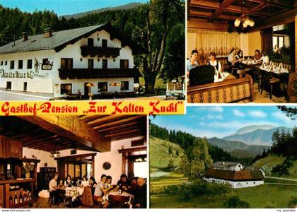 Kuchl Salzburg AT Gasthof Pension Zur Kalten Kuchl Gastraeume Panorama