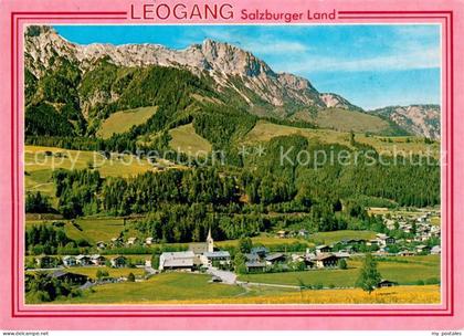 Leogang Fliegeraufnahme mit Steinberge