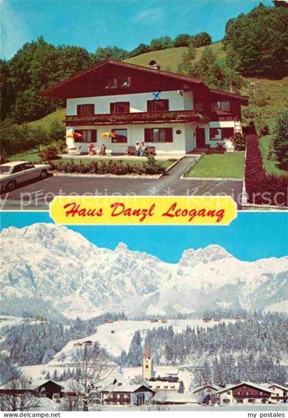 Leogang Haus Danzl Ortsansicht