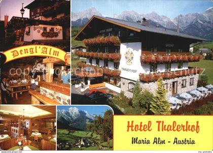 Maria Alm Steinernen Meer Hotel Restaurant Thalerhof Alpen Dengl Alm