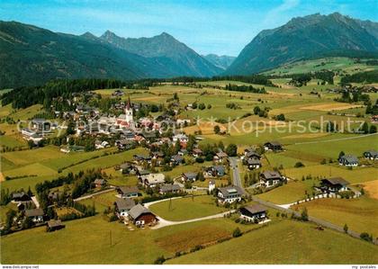 Mariapfarr Sommerfrische Wintererholungsort Alpenpanorama Fliegeraufnahme