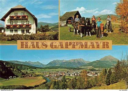 Tamsweg Lungau AT Gaestehaus Haus Gappmayr Ponykutsche Panorama