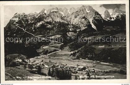 Werfen Salzburg Tennengebirge Eisriesenwelthoehle