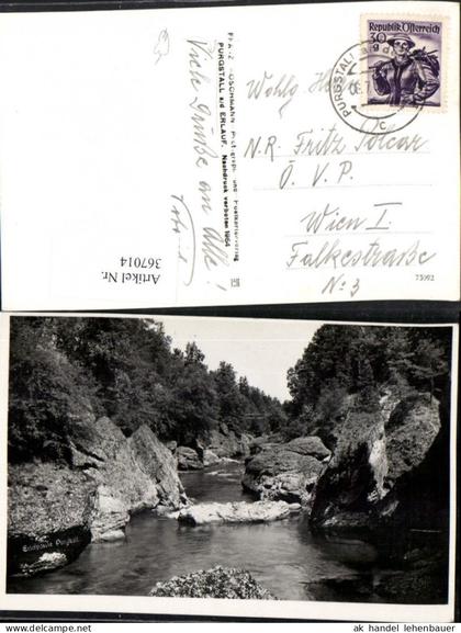 367014,Purgstall an d. Erlauf Erlafpartie Fluss