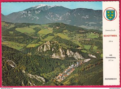 AK: Sommerfrische Schottwien mit Scheeberg, ungelaufen (Nr.6206)