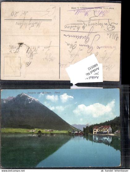 680532 Seespitz Pertisau am Achensee pub Purger e Co. 10753 n. Mattighofen