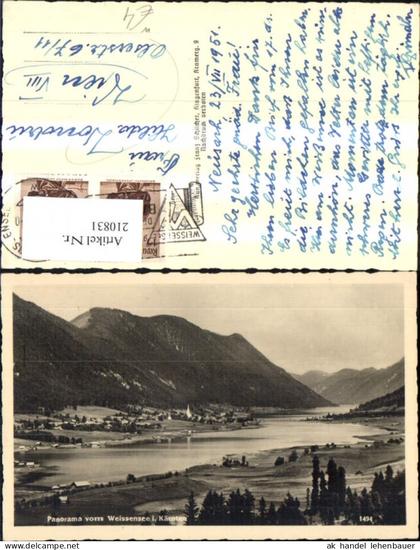 210831,Weissensee Panorama Techendorf a. Weissensee