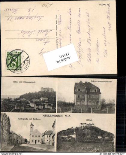 132441,Neulengbach Bürgerschule Marktplatz Rekonvaleszentrum