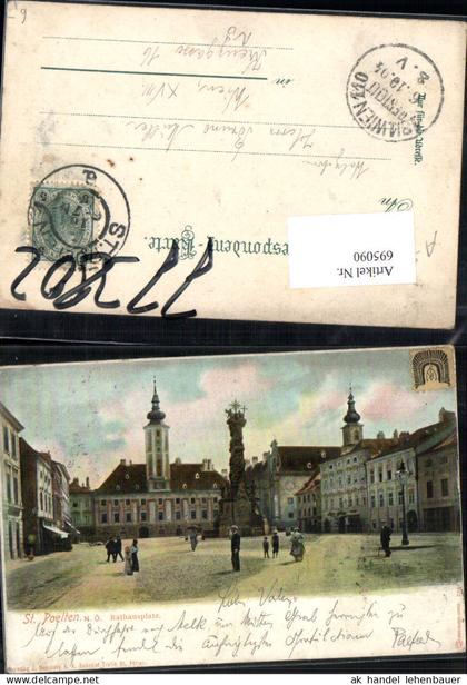 695090 St. Pölten Rathausplatz Rathaus