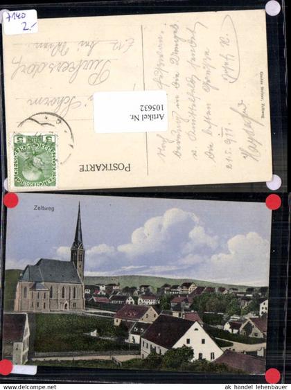 105632,Zeltweg Partie zum Ort 1910