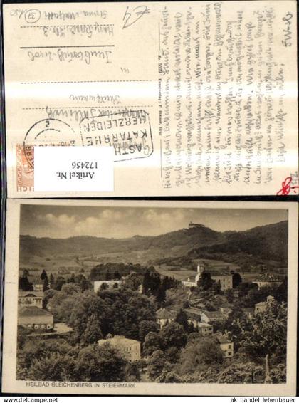 172456,Bad Gleichenberg b. Feldbach Heilbad Ortsansicht
