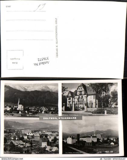 376572,Zeltweg Totale Werkhotel Hotel Kirche Mehrbildkarte