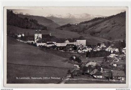 39040784 - St. Lambrecht mit Gesamtansicht ungelaufen  Leicht stockfleckig, sonst gut erhalten