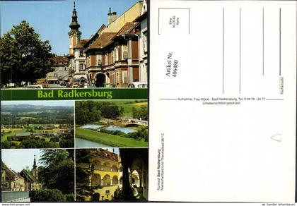 406480,Bad Radkersburg Freibad Schwimmbad Arkaden Mehrbildkarte