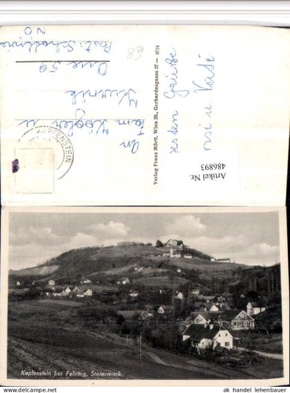 486893,Kapfenstein bei Fehring Totale