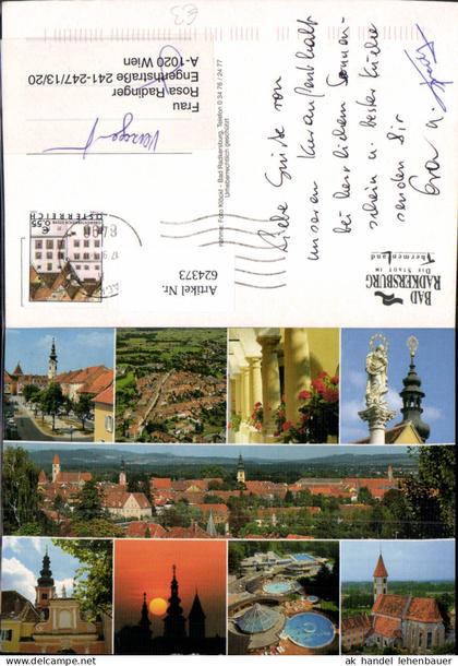 624373,Mehrbild Ak Bad Radkersburg Therme Kirche Totale
