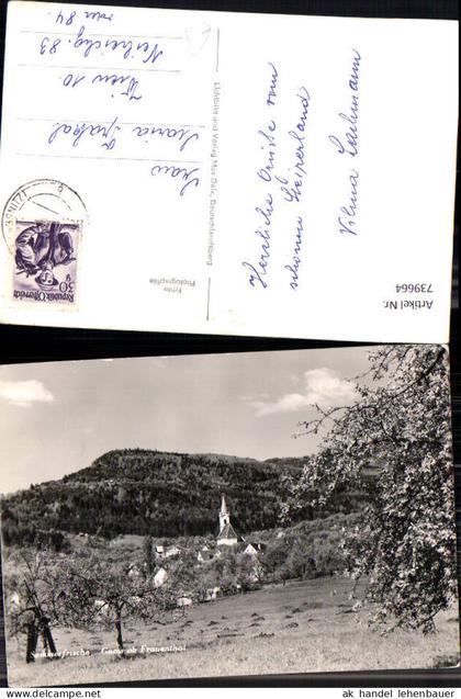 739664 Foto AK Gams ob Frauenthal Bad Gams Baumblüte