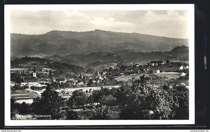 AK Eibiswald, Totalansicht von einem Berg aus