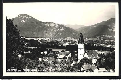 AK Frohnleiten, Adriach mit Kirche gegen Frohnleiten