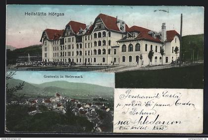 AK Gratwein, Gesamtansicht, Heilstätte Hörgas