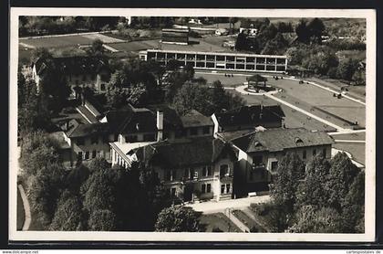 AK Judendorf-Strassengel, Heilstätte aus der Vogelschau
