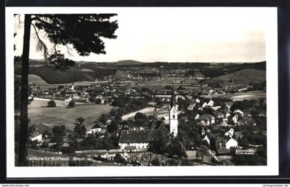 AK Köflach /Stmk., Panorama mit Kirche
