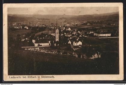 AK Maria Lankowitz, Ortsansicht mit Kirche