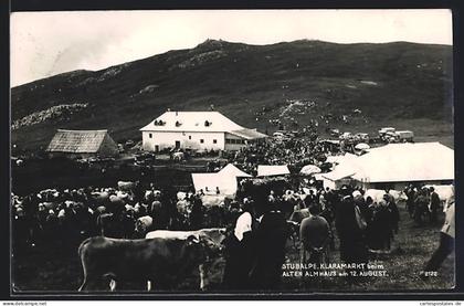AK Maria Lankowitz, Stubalpe, Klaramarkt am Alten Almhaus