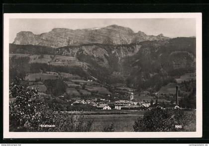 AK Stainach, Ortsansicht aus der Ferne