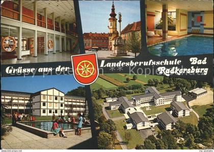 Bad Radkersburg Landesberufsschule Hallenbad Fliegeraufnahme