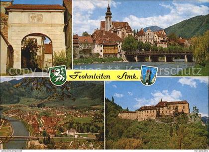 Frohnleiten Bruckentor Murbruecke Burg-Rabenstein