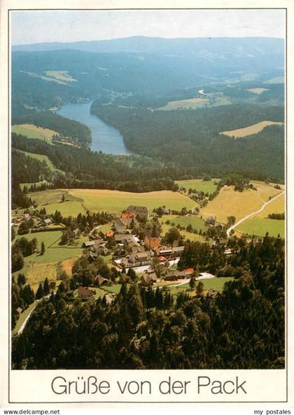 Pack Steiermark AT Gasthof Kirchenwirt Fliegeraufnahme