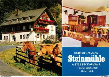 Seckau Gasthof Pension Steinmuehle Gaststube