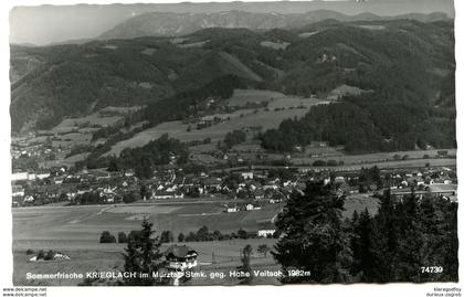 Sommerfrische Krieglach im Mürztal old unused photopostcard b170620