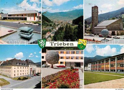 Trieben Teilansichten Panorama Kirche