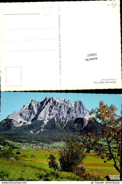 723417 Ehrwald Zugspitzmassiv Ehrwald Bez. Reutte