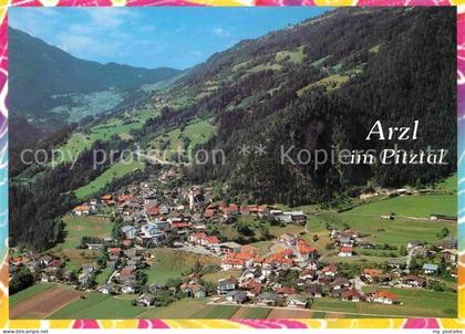 Arzl Pitztal Fliegeraufnahme