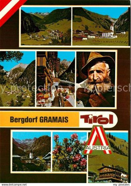Gramais Bergdorf im Lechtal Teilansichten