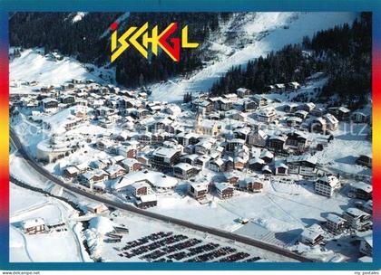 Ischgl Fliegeraufnahme Winter