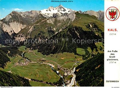 Kals Grossglockner Fliegeraufnahme