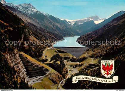 Kaunertal Kaunertalkraftwerk Staudamm Gepatschferner Weissseespitze oetztaler Al