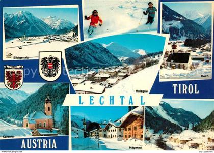 Lechtal Wintersportplaetze in der Umgebung Alpen