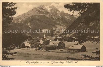 Mayrhofen Zillertal Gruenberg